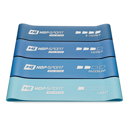 Купить Набор резинок для фитнеса  Hop-Sport HS-L675RLВ 600x75mm blue в Киеве - фото №1